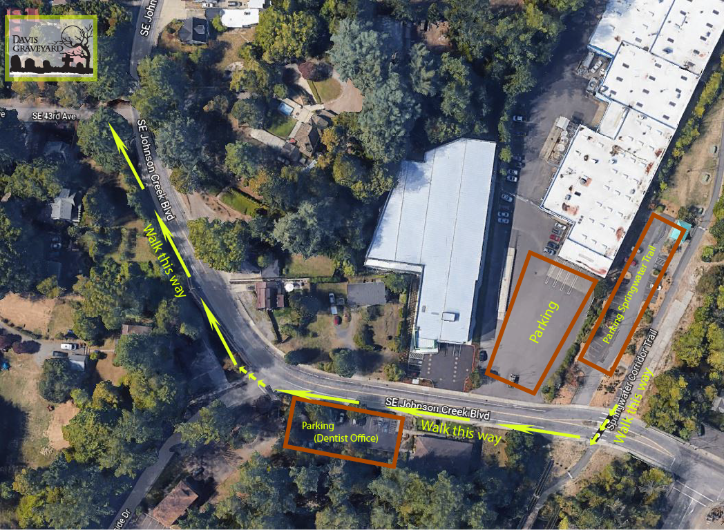 Visitor Parking While At The Davis Graveyard Davis Graveyard