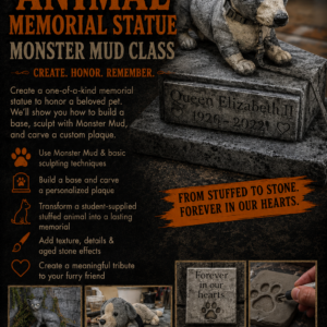 Pet Memorial Statue (2 day)